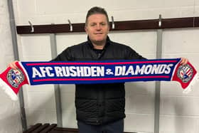 New AFC Rushden & Diamonds boss Chris Nunn
