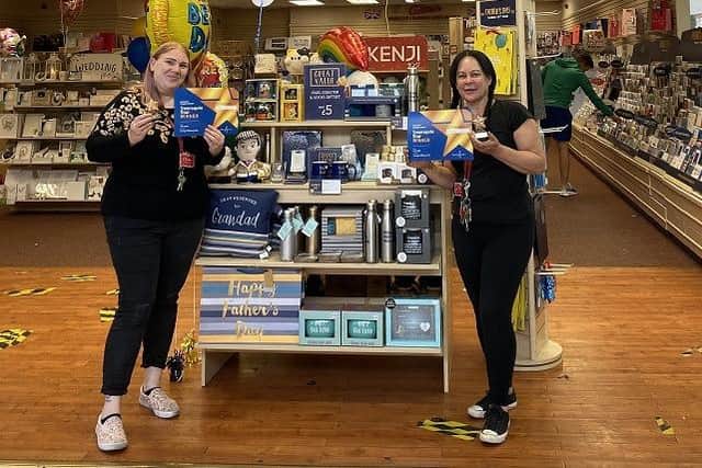 Angelique and Sarah from Clintons