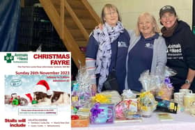 Northamptonshire Animals in Need's Christmas fair will be held from midday until 3pm