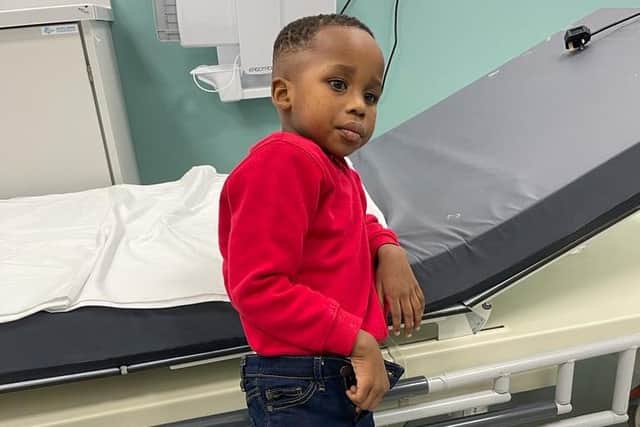 Dad Howard believes his son's brain tumour was misdiagnosed as autism