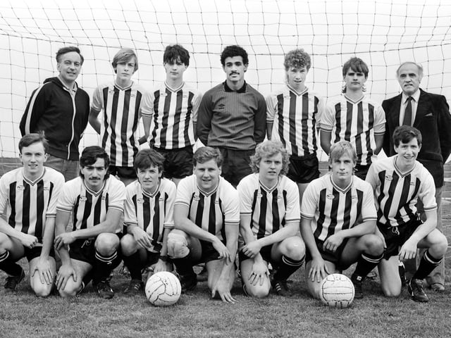 Corby Town FC - The Steelmen - in 1986
