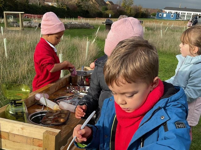 Forest School session Week 1