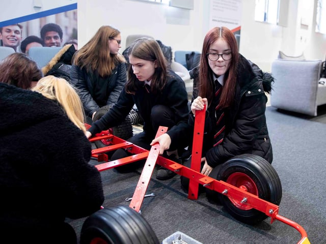 Pupils from around the county immerse themselves in the world of science, technology, engineering, arts and maths at the University of Northampton on Tuesday, March 29.