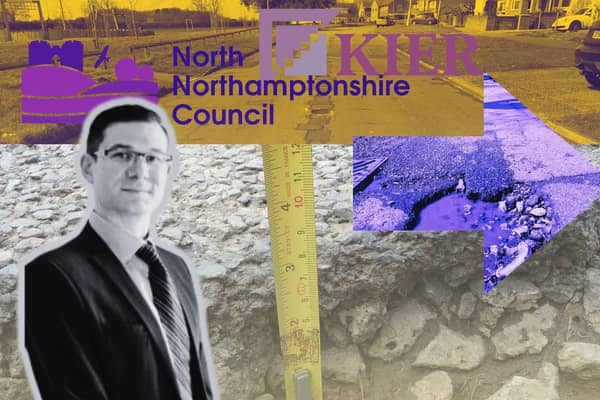 Cllr Matt Binley says that he acknowledges the 'frustrations' that motorists might have over potholes.