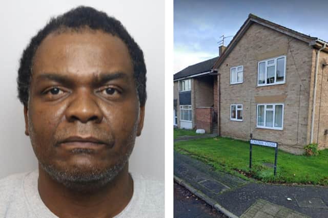 Ralph Gabbidon, known as 'J', ran a drug factory from his flat in Calder Close, Corby