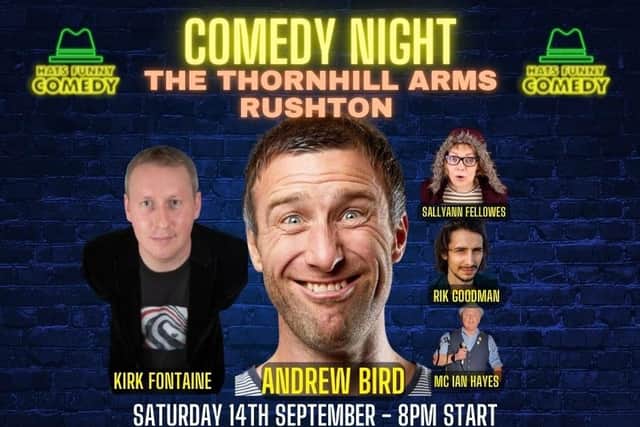 Andrew Bird headlines at The Thornhill Arms, Rushton.