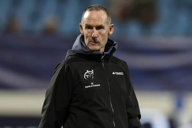 Munster interim head coach Ian Costello (photo by VALENTINE CHAPUIS/AFP via Getty Images)