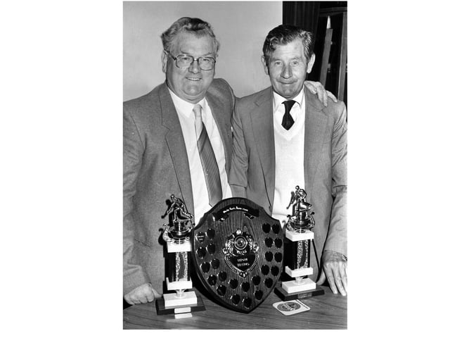 CORBY BOWLS PRESENTATION EVENING 1986