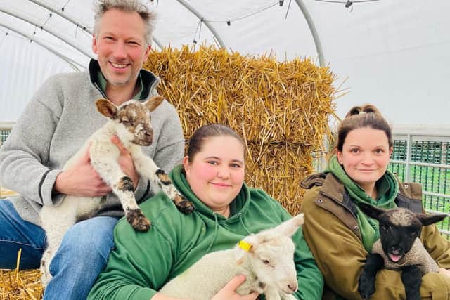 The Mini Meadows Team have already welcomed over twenty lambs.