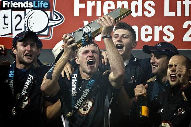 David Ripley led Northants Steelbacks to the Blast title in 2013