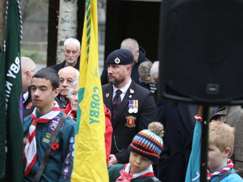 Corby Remembrance Sunday service :