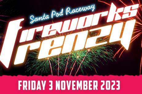 The huge firework display will take place at the raceway on Friday November 3. Gates will open at 5pm and fireworks will begin at 7.30pm.
Organisers say it will be Santa Pod's "biggest fireworks display EVER".
There will also be inflatables, go karts, a fun fair and more.
Day tickets are £45 per vehicle and can be bought online. All tickets are pre-booking only.