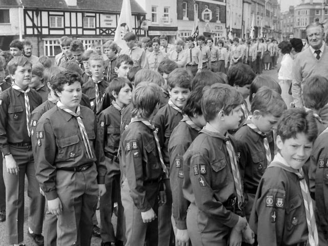 Kettering St George’s Day celebrations 1987