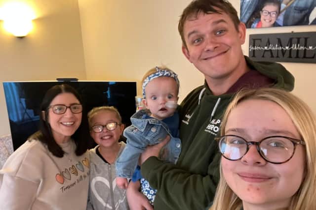 Lola-Mae and her family