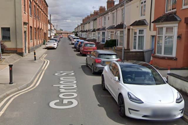 Street parking on Gordon Street, neighbouring the proposed HMO site. (Credit: Google)