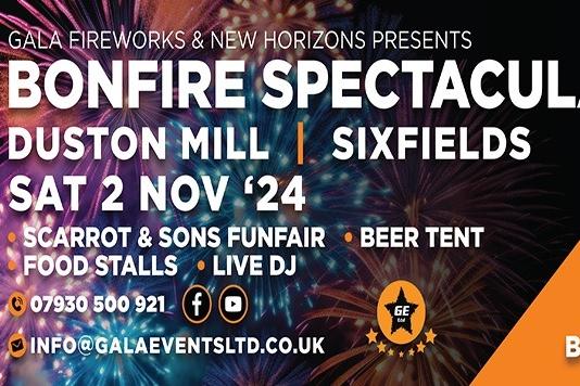 Duston Mill's Bonfire Spectacular will return on Saturday November 2.There will be two firework displays, to music, plus a funfair, beer tent, food stalls and a live DJ. Tickets can be booked online at £8.50pp or £26 for a family ticket. The on the gate price is £10pp. Visit galaeventsltd.co.uk to book.