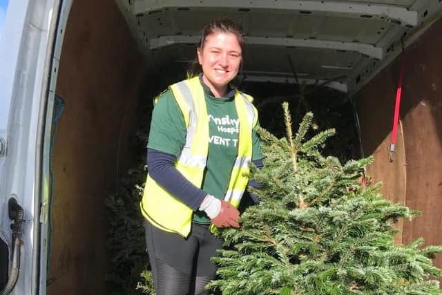 Cransley Hospice Trust volunteers will collect the trees for a donation