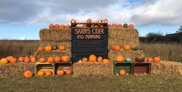 Saxby's Cider at Grange Farm in Wellingborough.