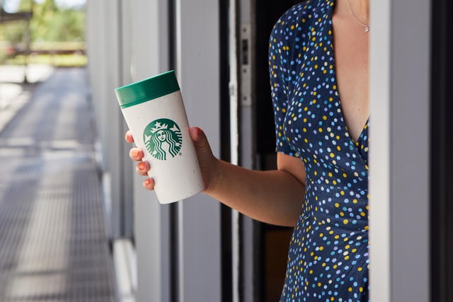 A caffè latte from Starbucks was the fourth favourite takeaway choice
