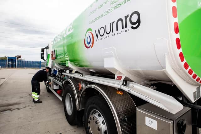 Specially treated vegetable oil will reduce carbon emission by up to 90% in EMA's vehicle fleet