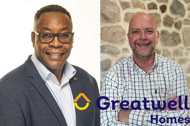 David Lewis (left) and Carl Dickinson (right) will start in their new roles on 25 September 2025