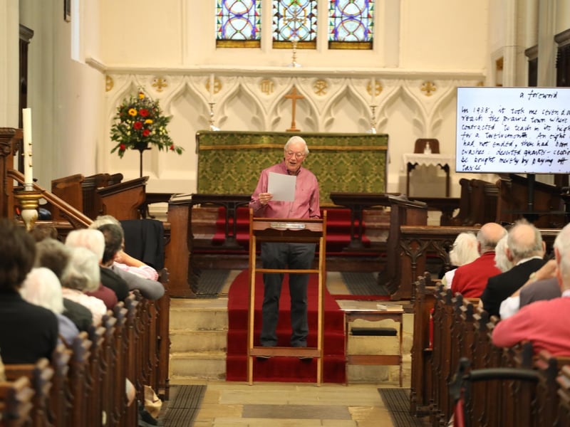 Kettering Festival of Literature 2023 - Ian Addis talked about his friend, Kettering author JL Carr
