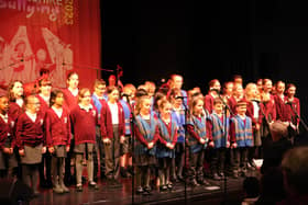 Winning pupils from Redwell Junior School, Wellingborough/Nene Education Trust