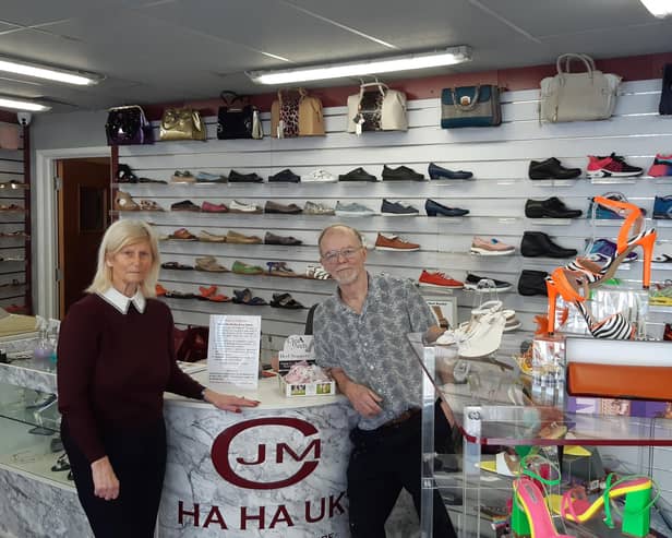 Margaret and John Cassells opened the doors of HA HA UK on Saturday, April 6