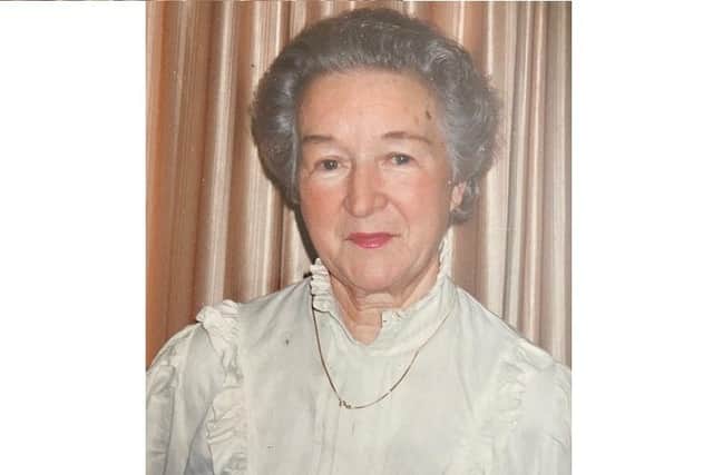 Marjorie Wright when she was 100