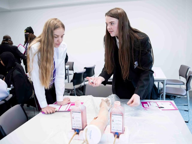 Pupils from around the county immerse themselves in the world of science, technology, engineering, arts and maths at the University of Northampton on Tuesday, March 29.
