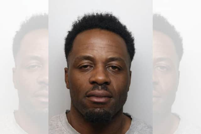 Rudy Kwatabyala, of Glasgow, was arrested in Corby for drug dealing. Image: Northants Police