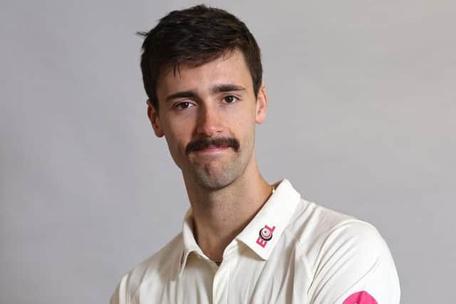 George Scrimshaw has quickly settled into lifet at the County Ground