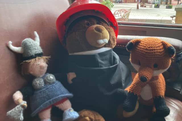 Viking Elizabeth, 'Bear Grylls' and Fergus Fox ready to take on the abseil challenge