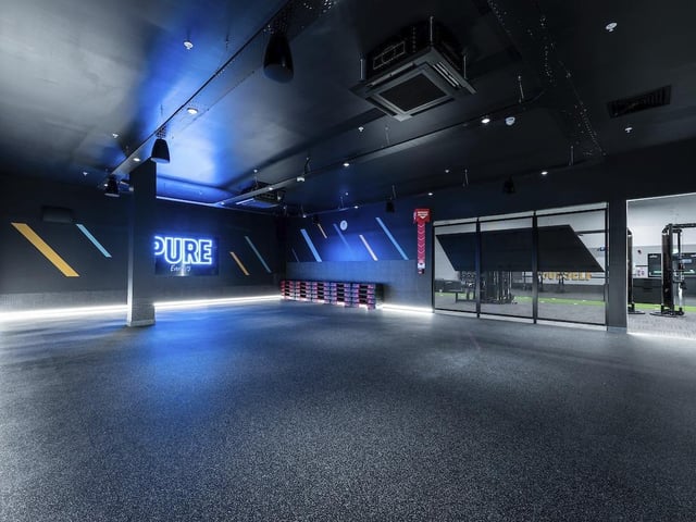 Inside the new gym