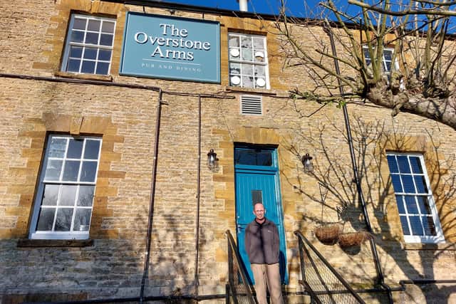 Philip Ferguson is preparing to re-open The Overstone Arms