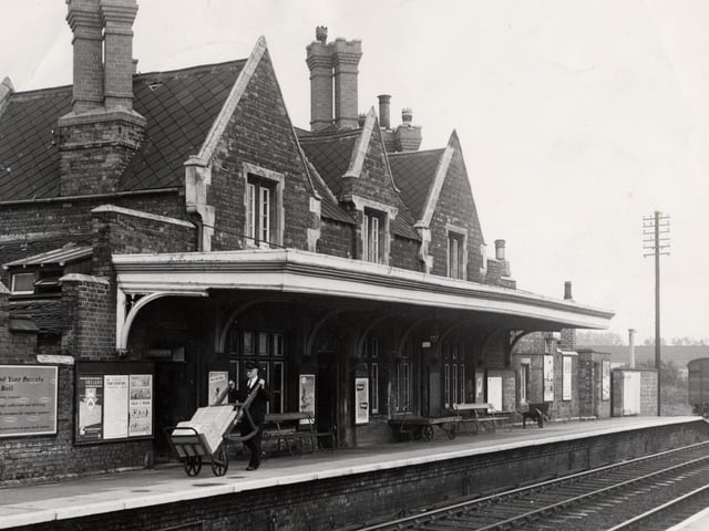 Wellingborough Station 1961.