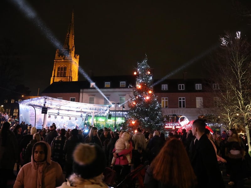 Kettering light switch on 2023:Kettering Christmas Lights Switch On