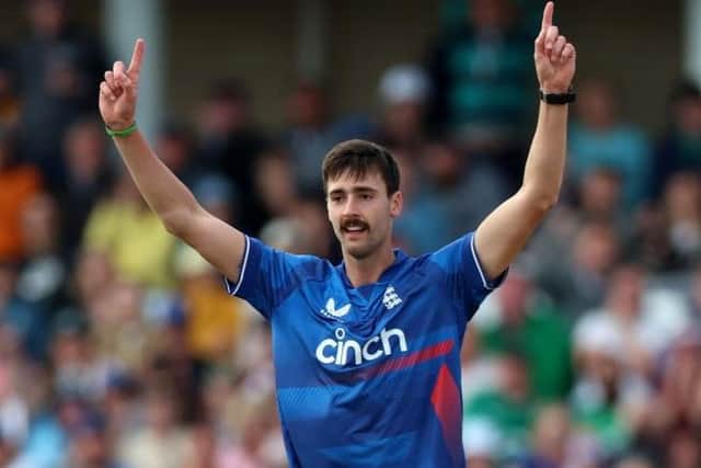 George Scrimshaw made his ODI debut for England last summer