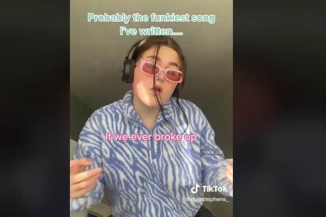 Mae's TikTok clip went viral