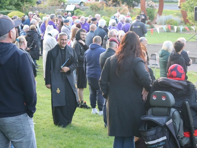 Corby D-Day Beacon Lighting 2024:Corby D-Day Beacon Lighting 2024