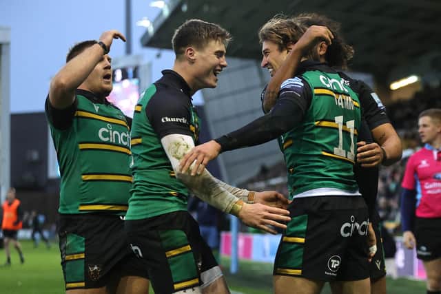 James Ramm finished off a fine try that involved some sensational combination play with Tommy Freeman