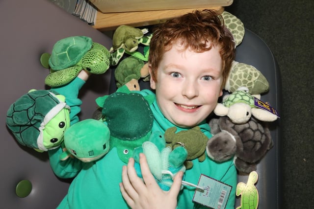 Turtle fan 10-year-old Albie