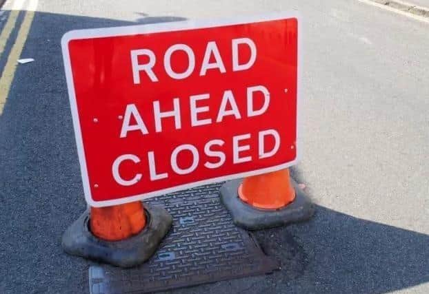 Kingsway in Wellingborough will be closed tomorrow for roadworks