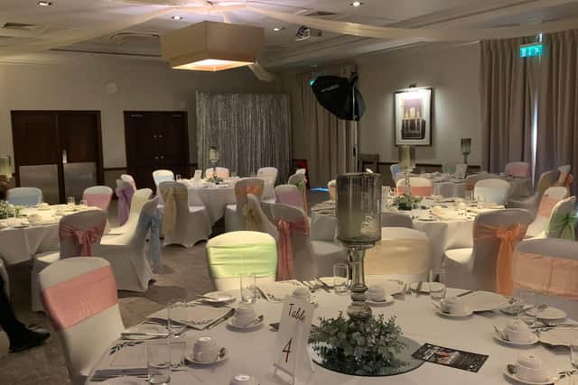Inside the charity ball