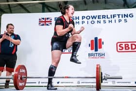 Local health worker Harriet Waite has sights on more powerlifting medals