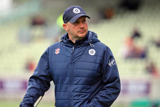 Northants head coach John Sadler