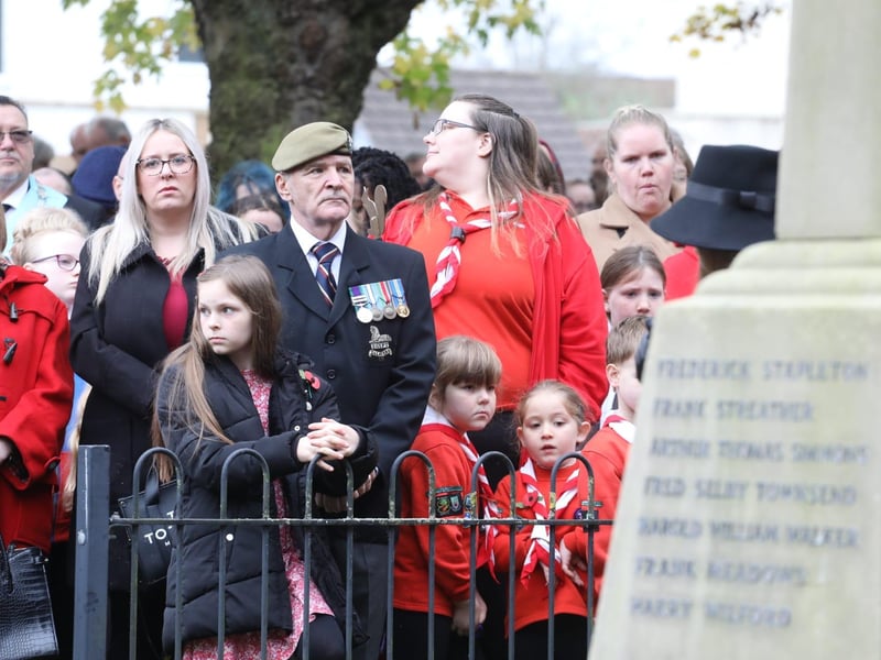 Corby Remembrance Sunday service
