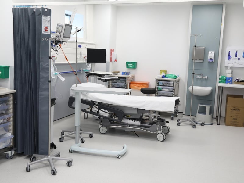 Day patients' ward - Glendon Wood Hospital near Kettering