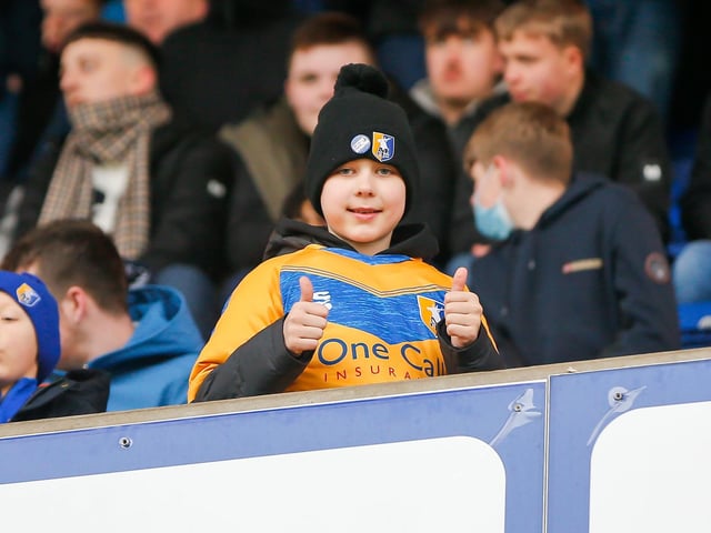 Who can you spot in our Mansfield Town v Walsall fans gallery?
