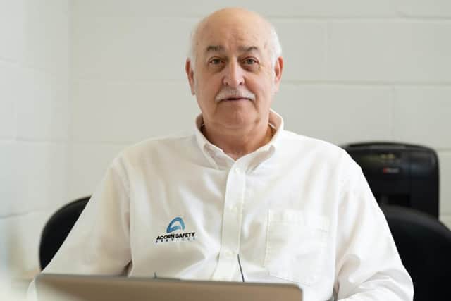 Acorn Safety Services' Health and Safety Manager, John Crockett.